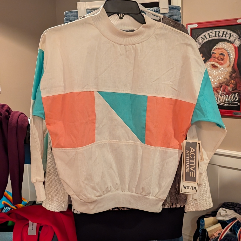 Vintage Woman's Athletic Pullover